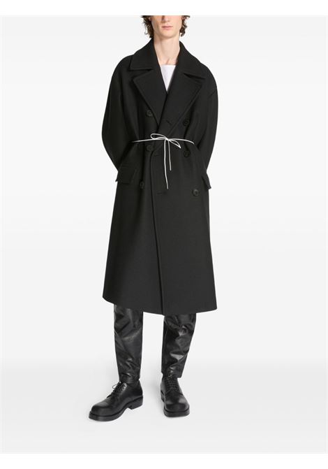 cappotto 00010 racos 2216 uomo nero DRIES VAN NOTEN | 252-020234-2216900